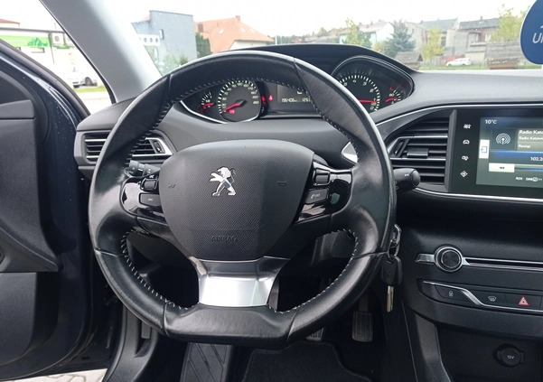 Peugeot 308 cena 31500 przebieg: 190000, rok produkcji 2015 z Zawiercie małe 781